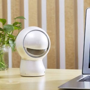 alexa enabled robot a multifunctional robot with voice assistant features & face recognition