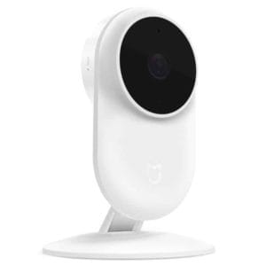 xiaomi mijia smart home security 130 degrees wide angle 1080p full hd wifi ip camera, us plug (white)