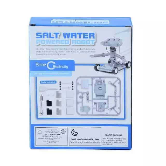 DIY Intelligent Toy Saltwater Powered Robot Set