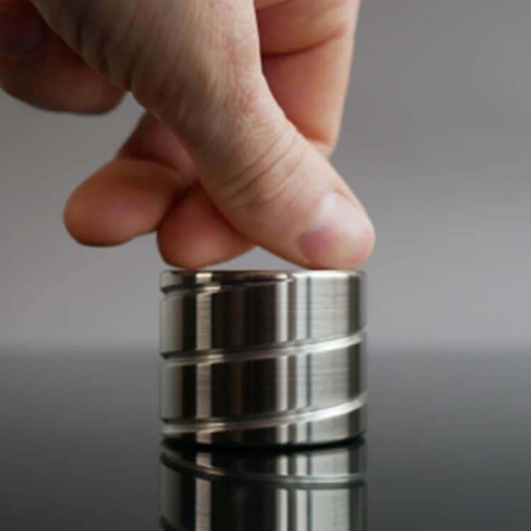 dynamic desktop stress reducer anti anxiety stainless steel spinning toy