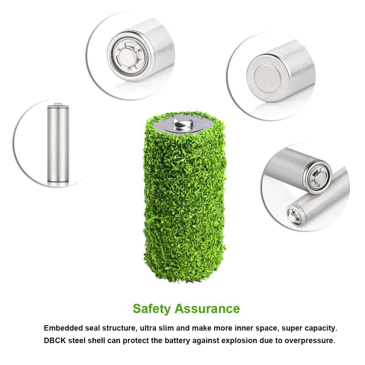 4 ebl aaa 1100mah rechargeable batteries