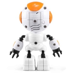 jjr/c r8 novel toy touch induction led robot (orange)