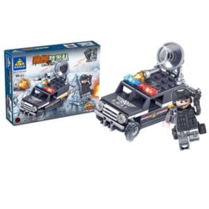 4 in 1 special police children diy enlightenment assembled building blocks educational intelligence toy