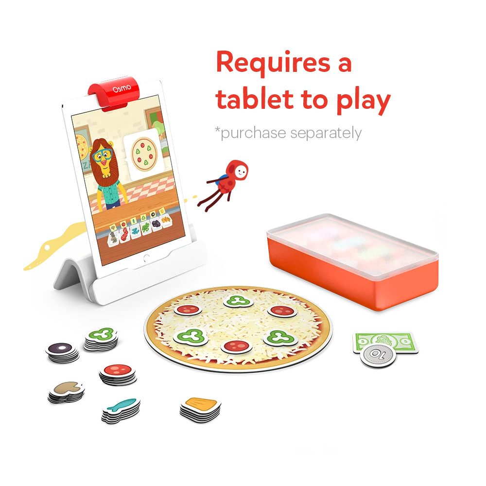 osmo pizza co. starter kit for ipad ages 5 12 communication skills & business math