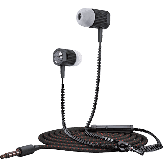audionic zipper earbuds ze 15 headphone