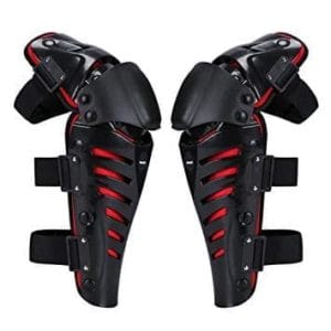 sulaite motorcycle bike knee protector cover(red)