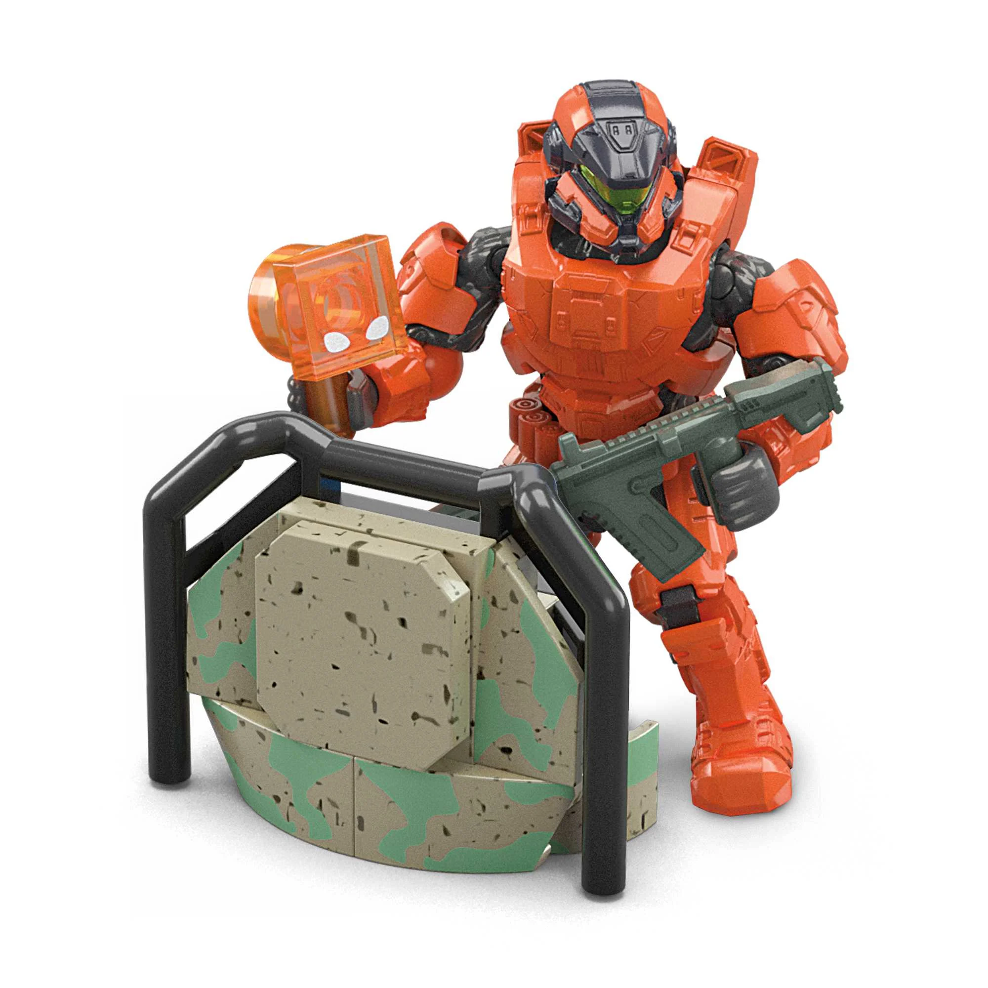 mega halo infinite decisive engagement, building toy with micro action figures