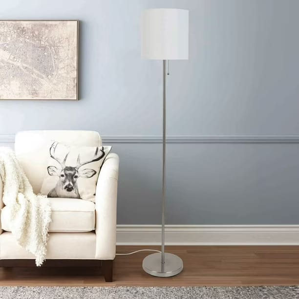 mainstays floor lamp white