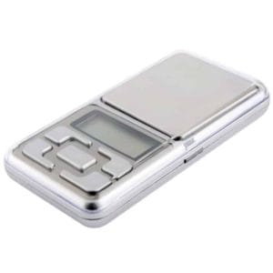 mini digital pocket weighing scale screen size 3.5*1.5cm 200g x 0.01g (silver)