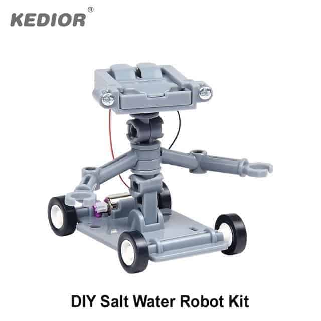 DIY Intelligent Toy Saltwater Powered Robot Set
