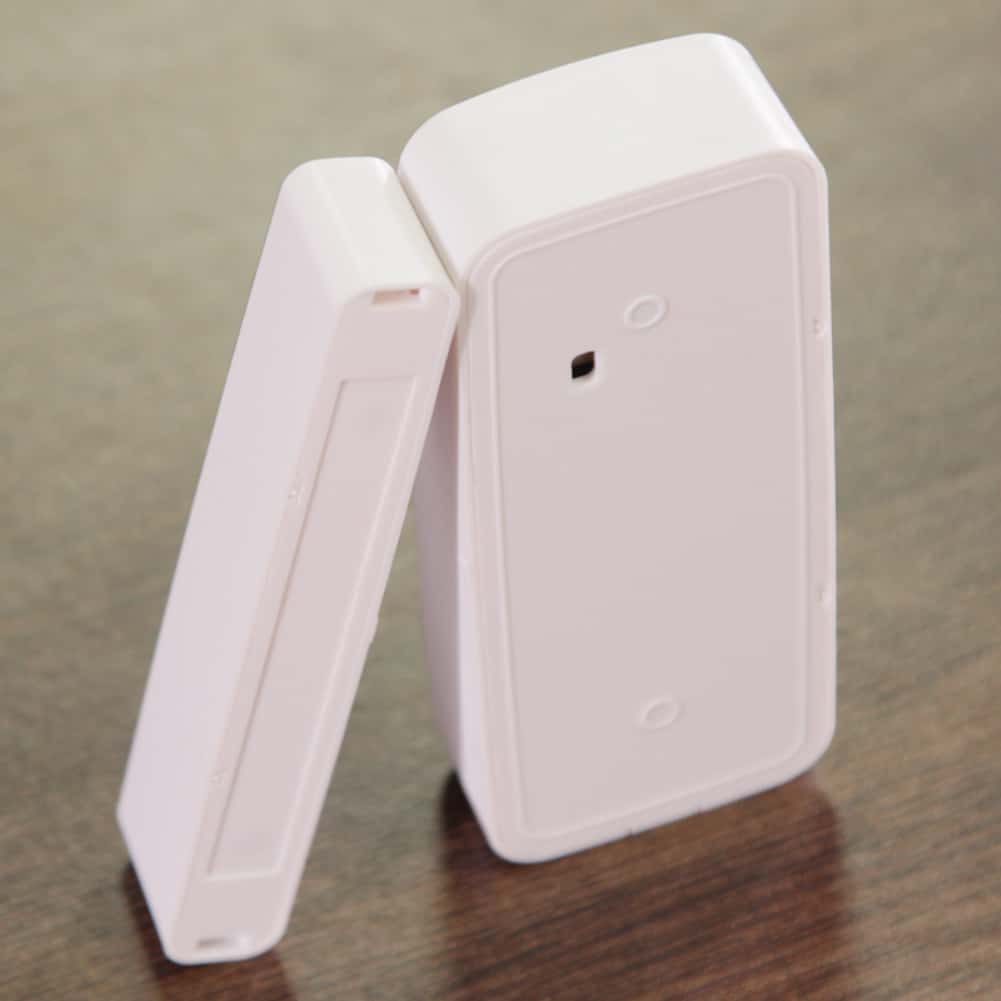 home door/window detector wifi app notification alerts battery operated home security sensor work with alexa echo google home