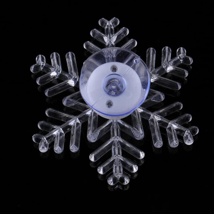 colorful snow flake lamp