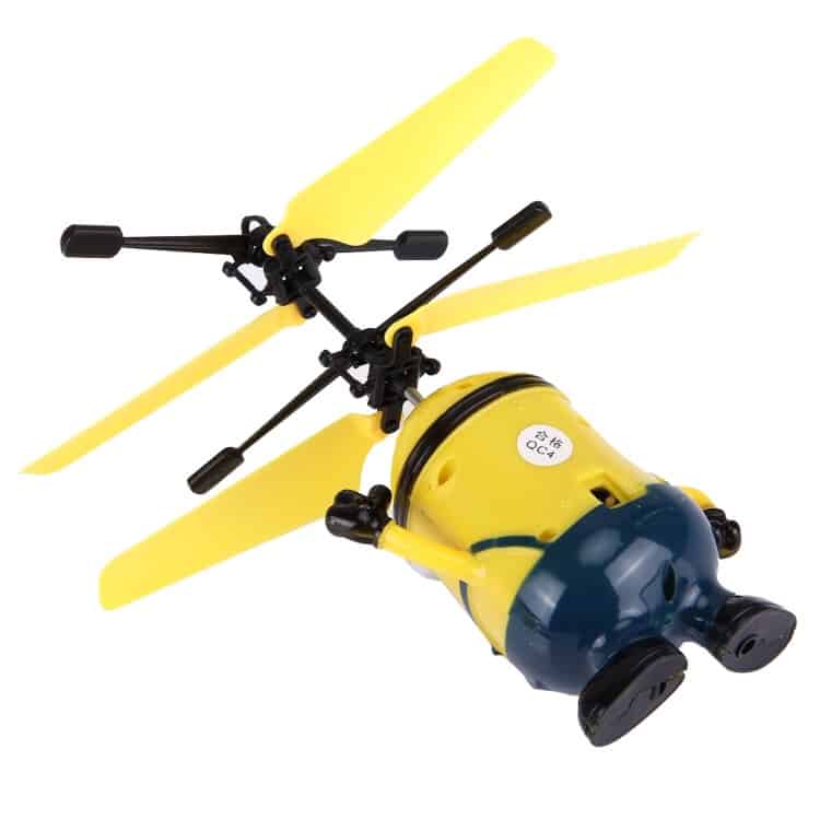 despicable me style infrared induction automatic floating flyer with minion