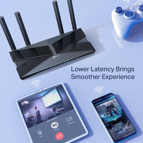 tp link archer ax50 ax3000 dual band gigabit wi fi 6 router