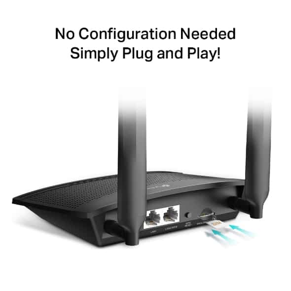tp link 300 mbps wireless n 4g lte router tl mr100