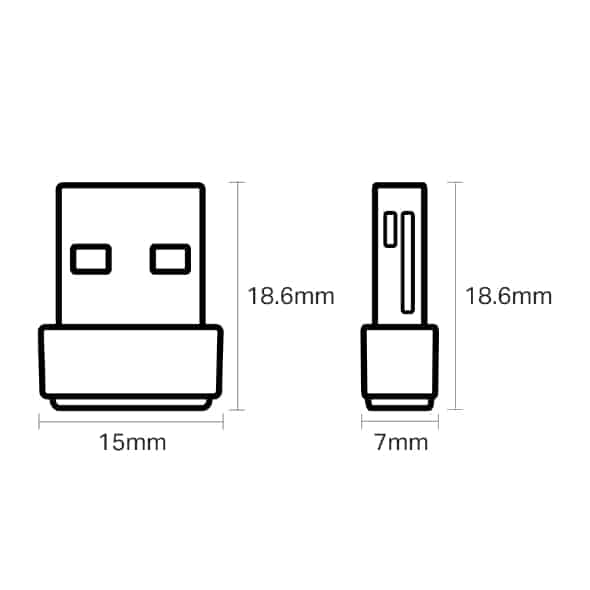 tp link ac600 nano wireless usb adapter archer t2u nano