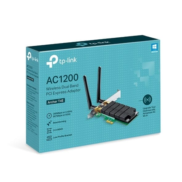 tp link ac1200 wireless dual band pci express adapter archer t4e