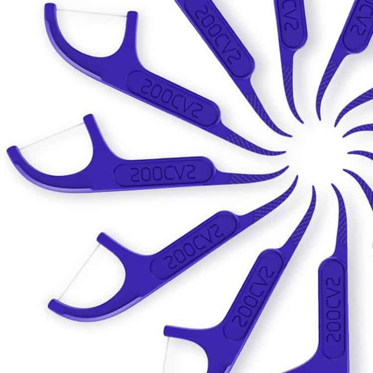 original xiaomi soocas professional care dental floss (purple)