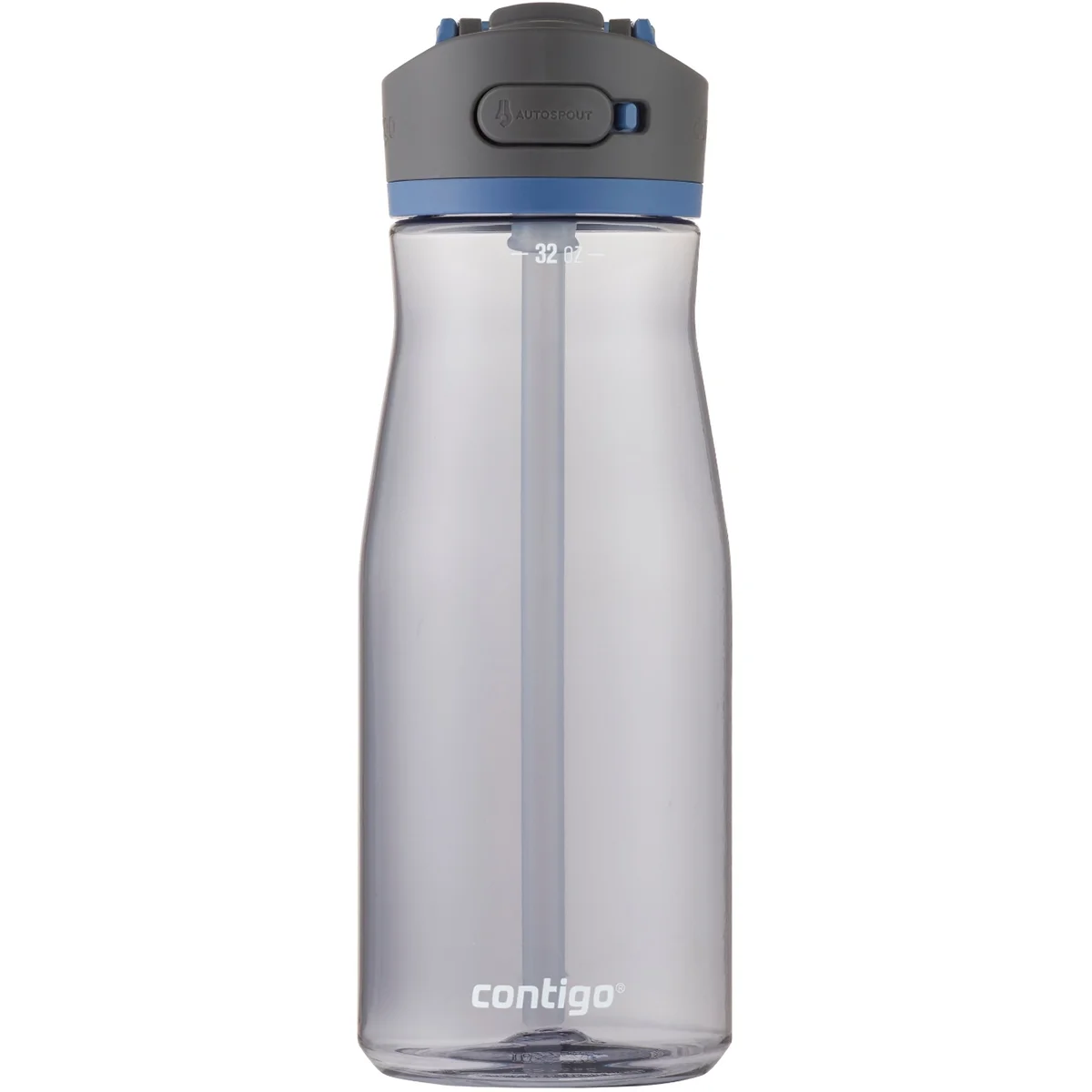 contigo 32 oz. ashland 2.0 tritan water bottle with autospout lid blue corn