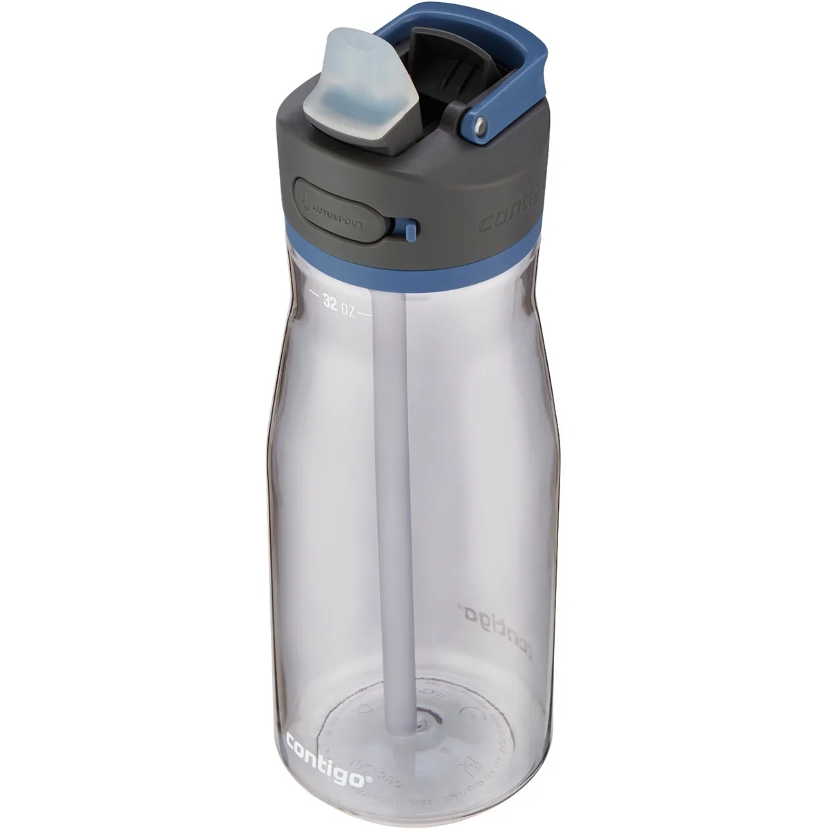 contigo 32 oz. ashland 2.0 tritan water bottle with autospout lid blue corn