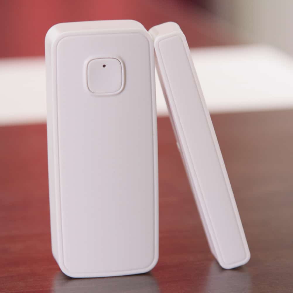 home door/window detector wifi app notification alerts battery operated home security sensor work with alexa echo google home