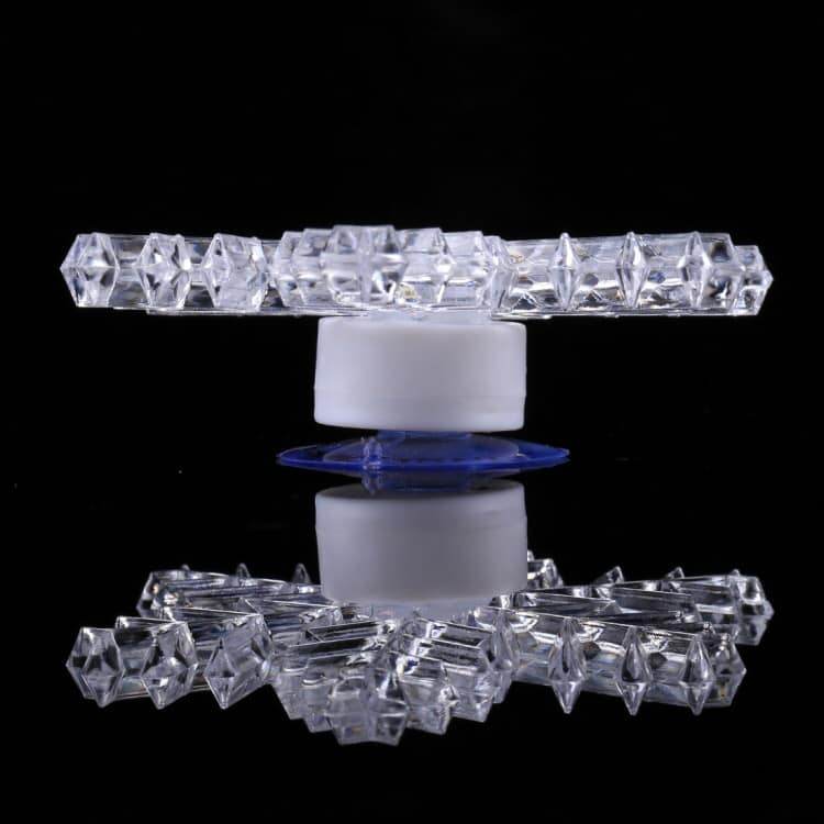 colorful snow flake lamp