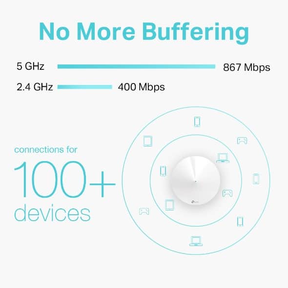 tp link deco m5 ac1300 whole home mesh wi fi system 1 pack