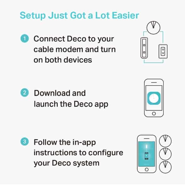 tp link deco m5 ac1300 whole home mesh wi fi system 1 pack