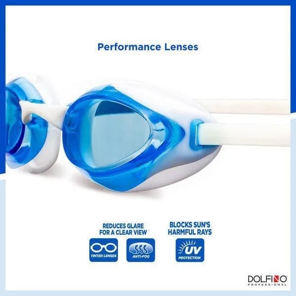 dolfino aztek jr recratn swim goggle 6 plus