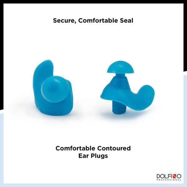 dolfino pro nose clip and ear plugs with carry case