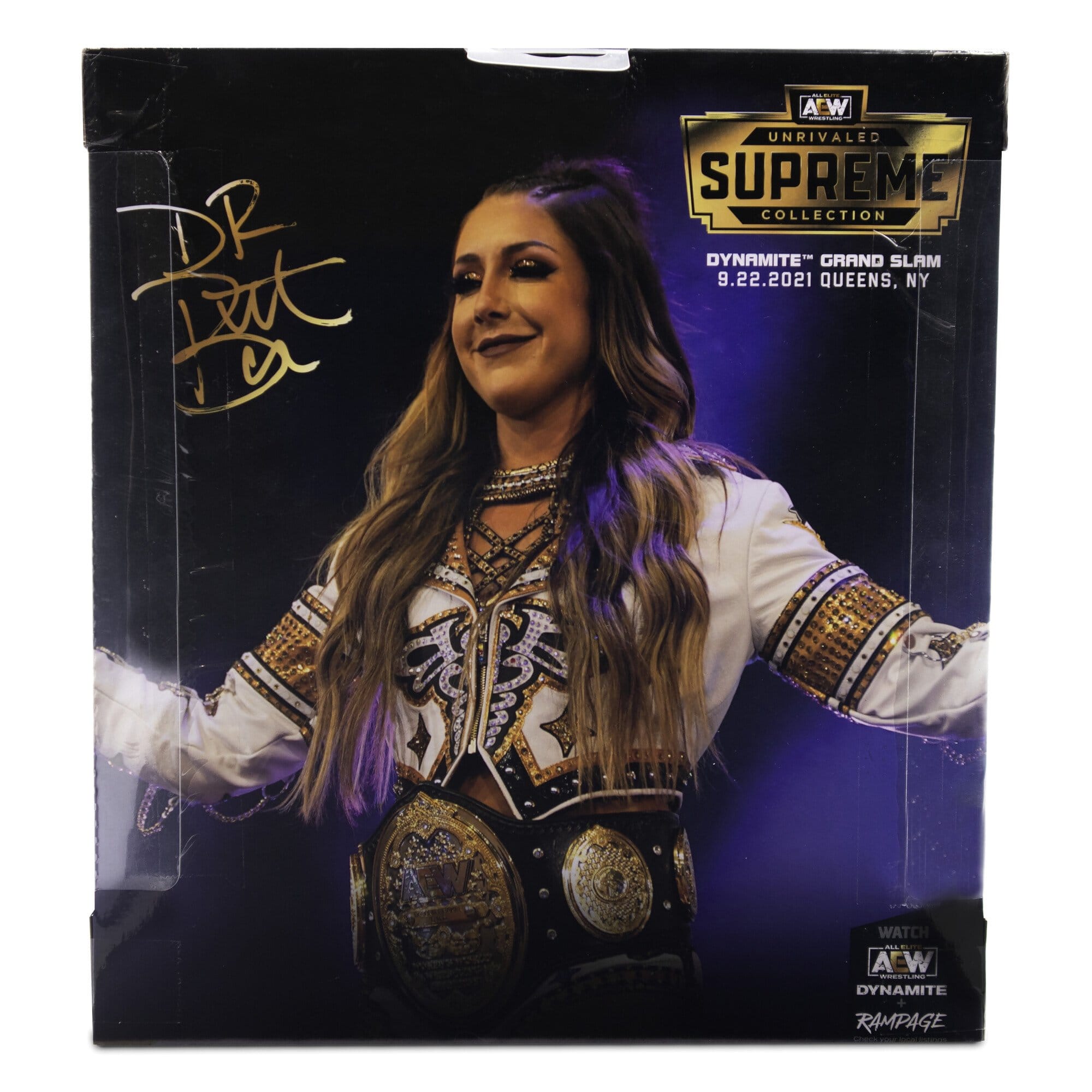 aew all elite wrestling unrivaled dr. britt baker action figure