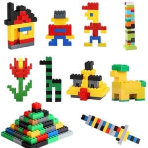 1000 in 1 intelligent toys diy abs material building blocks