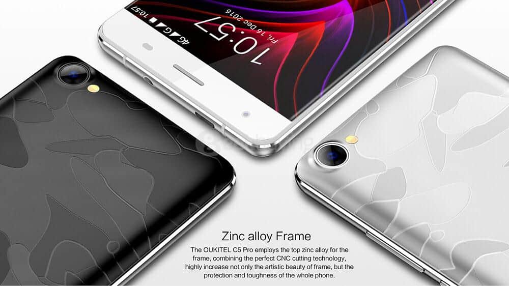 oukitel c5 pro, 2gb+16gb (white)