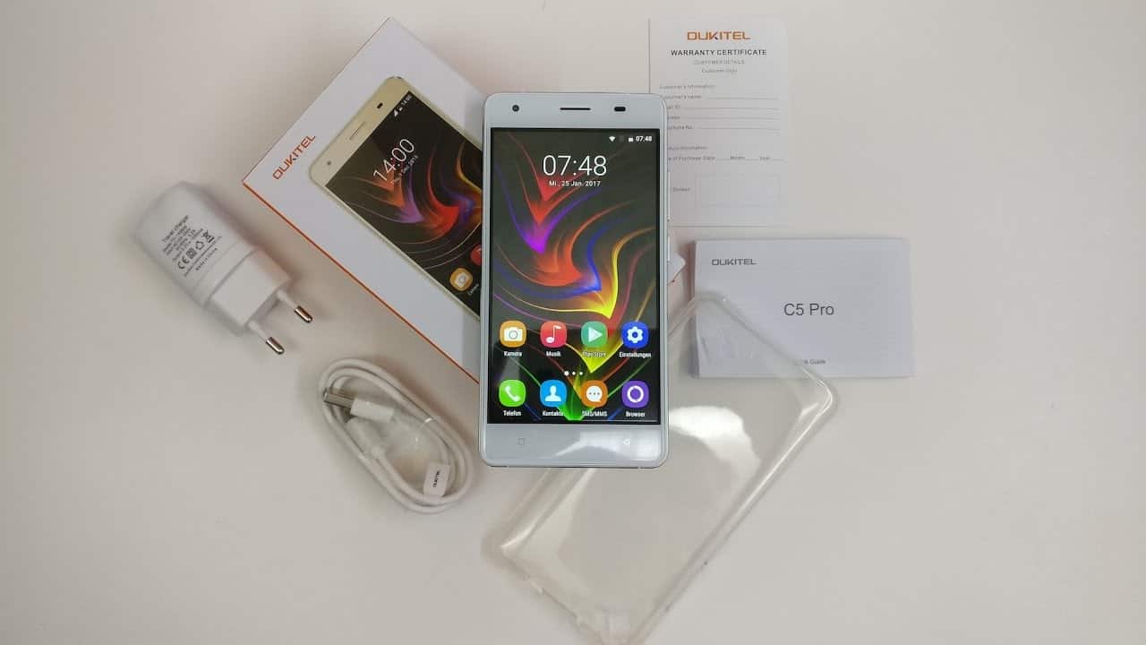 oukitel c5 pro, 2gb+16gb (silver)