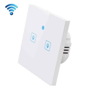 ws eu 02 ewelink app touch control 2a 2 gangs 2 ways tempered glass panel smart wall switch ac 90v 250v eu plug