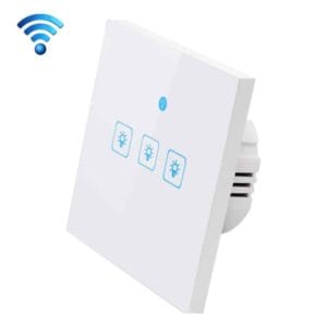 ws eu 03 ewelink app touch control 2a 3 gangs 3 ways tempered glass panel smart wall switch ac 90v 250v eu plug