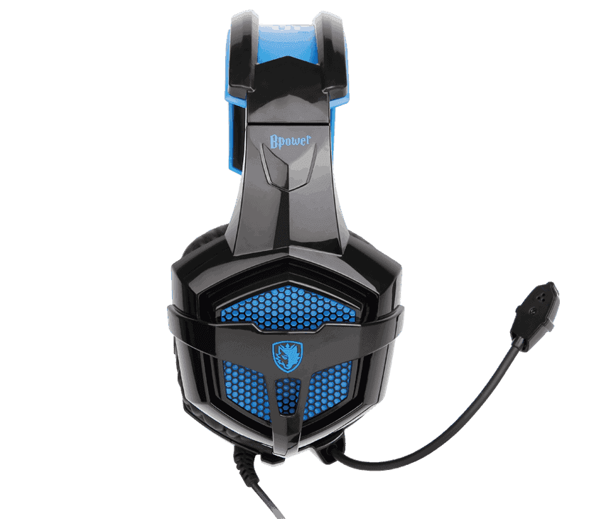 sades sa 739 bpower primary pc gaming headset blue