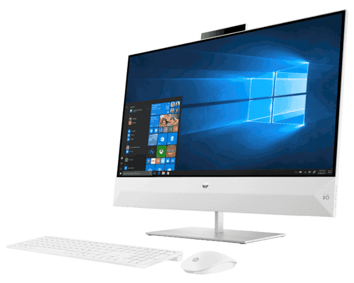 hp pavilion all in one 24 xa000 core i7 8700 8gb 1tb 2gb nvidia 23.8 inch white