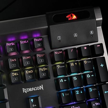redragon k563 surya rgb led backlit mechanical gaming keyboard 104 keys