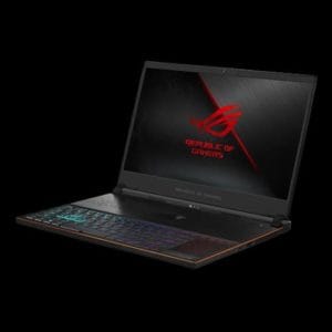 asus rog zephyrus s gx531gw windows 10 core i7 8750 16gb 512gb pcie ssd 144hz panel 15.6 inch 