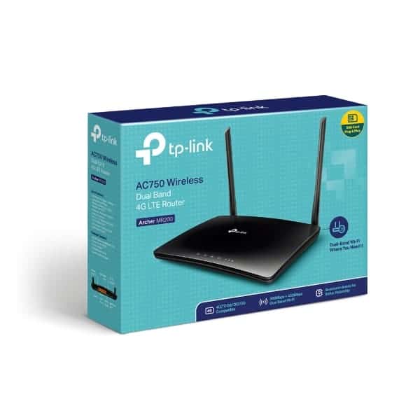 tp link ac750 wireless dual band 4g lte router archer mr200