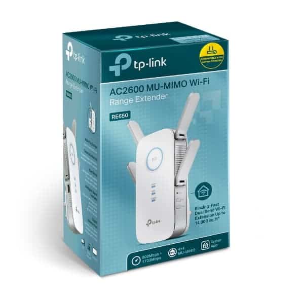 tp link ac2600 wi fi range extender re650