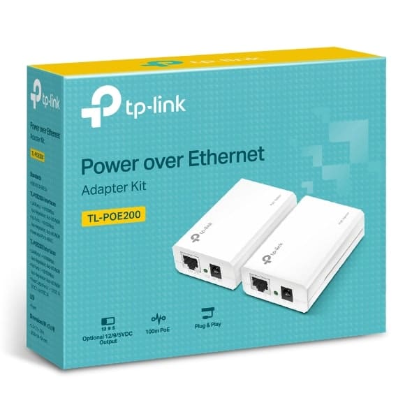 tp link power over ethernet adapter kit tl poe200