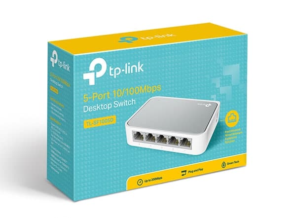 tp link 5 port 10/100mbps desktop switch tl sf1005d