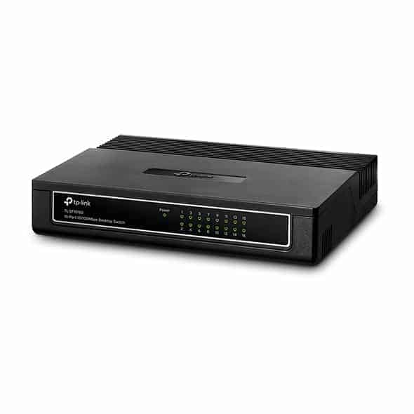 tp link 16 port 10/100mbps desktop switch tl sf1016d