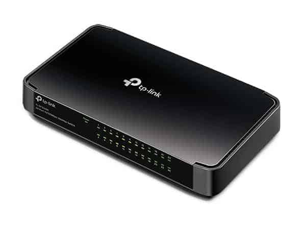 tp link 24 port 10/100mbps desktop switch tl sf1024m