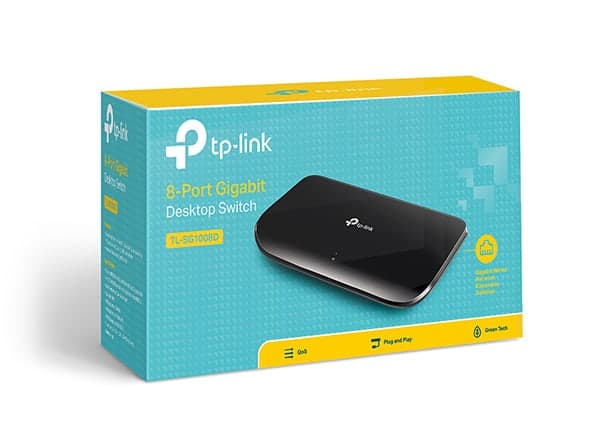 tp link 8 port gigabit desktop switch tl sg1008d