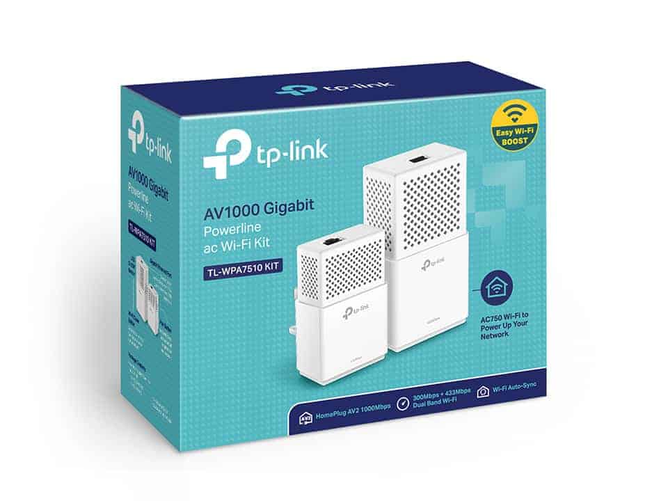 tp link av1000 gigabit powerline ac wi fi kit tl wpa7510 kit