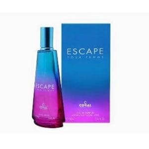 coral escape pour femme for women eau de parfum 100ml