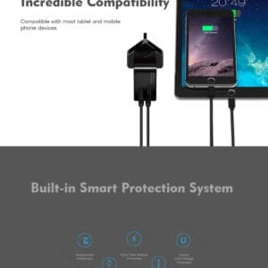 linkcomn kc w22u l wall charger